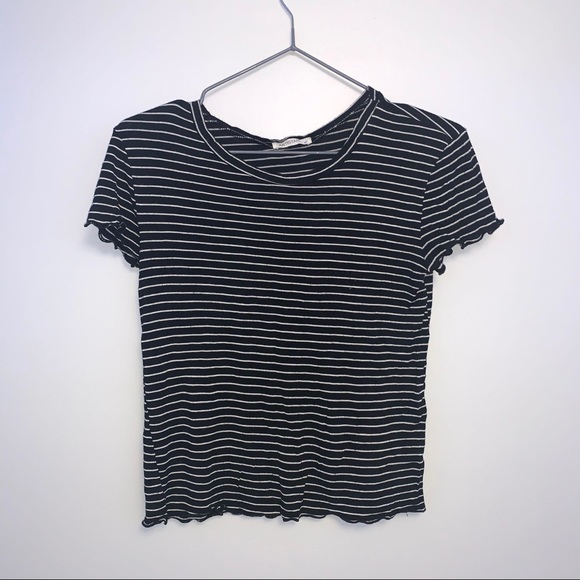 Black stripe tee - Picture 2 of 3
